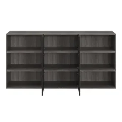 Porte battante noir GoodHome Atomia H. 37,2 x L. 37,2 cm