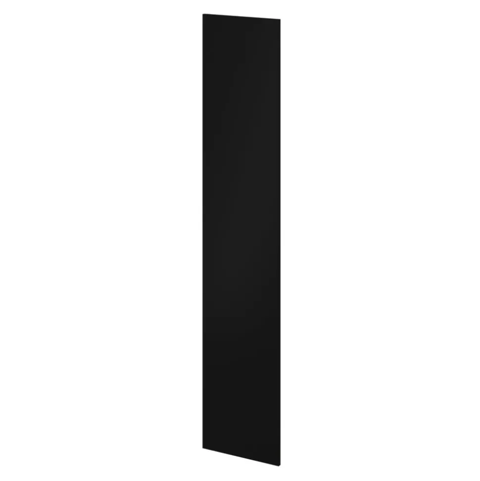 Porte battante noir GoodHome Atomia H. 187,2 x L. 37,2 cm