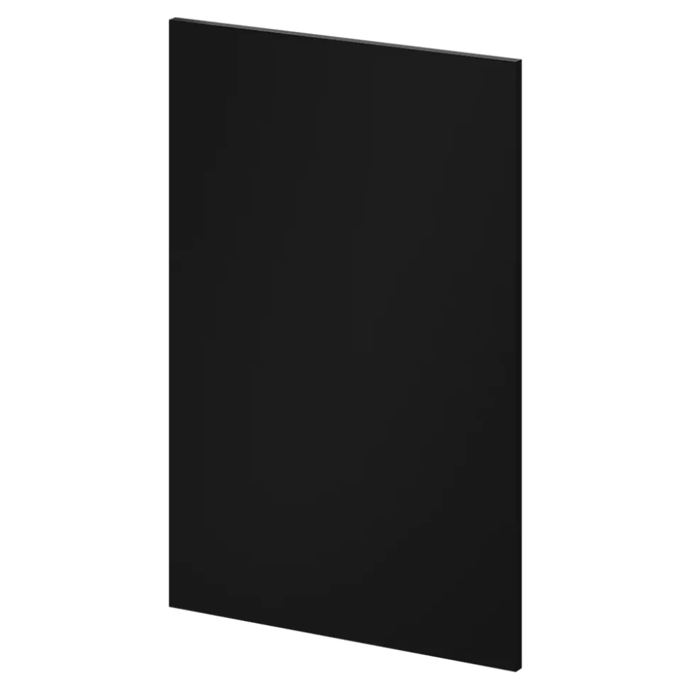 Porte battante noir GoodHome Atomia H. 74,7 x L. 49,7 cm