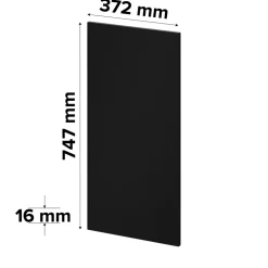 Porte battante noir GoodHome Atomia H. 74,7 x L. 37,2 cm