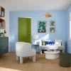 Porte battante rose taupeGoodHome Atomia H. 37,2 x L. 37,2 cm