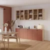 Porte battante terracotta GoodHome Atomia H. 74,7 x L. 49,7 cm