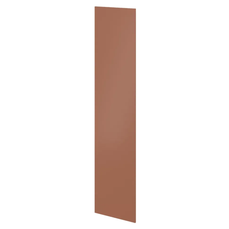 Porte battante terracotta GoodHome Atomia H. 224,7 x L. 49,7 cm