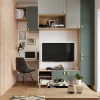 Porte battante vert forêt GoodHome Atomia H. 74,7 x l. 37,2 cm