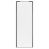Porte de placard coulissante blanc profil gris GoodHome Arius H. 248,5 x L. 92.2 cm + amortisseurs