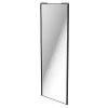 Porte de placard coulissante miroir profil noir GoodHome Arius H. 248,5 x L. 92.2 cm + amortisseurs