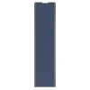 Porte de placard coulissante bleu profil gris GoodHome Arius H. 248,5 x L. 62.2 cm + amortisseurs
