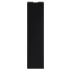 Porte de placard coulissante noir mat profil noir GoodHome Arius H. 248,5 x L. 62.2 cm + amortisseurs