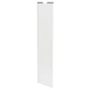 Porte de placard coulissante blanc profil blanc GoodHome Arius H. 248,5 x L. 62.2 cm + amortisseurs