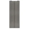 Porte de placard coulissante effet chêne grisé profil gris GoodHome Arius H. 248,5 x L. 92.2 cm + amortisseurs