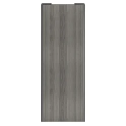 Porte de placard coulissante effet chêne grisé profil gris GoodHome Arius H. 248,5 x L. 92.2 cm + amortisseurs