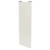 Porte de placard coulissante bois nordique profil blanc GoodHome Arius H. 248,5 x L. 92.2 cm + amortisseurs