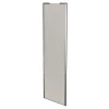 Porte de placard coulissante gris clair mat profil gris GoodHome Arius H. 248,5 x L. 77.2 cm + amortisseurs