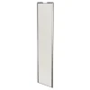 Porte de placard coulissante bois nordique profil gris GoodHome Arius H. 248,5 x L. 62.2 cm + amortisseurs
