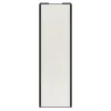 Porte de placard coulissante bois nordique profil noir GoodHome Arius H. 248,5 x L. 77.2 cm + amortisseurs