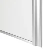 Porte de placard coulissante atelier blanc profil gris GoodHome Arius H. 248,5 x L. 61.2 cm + amortisseurs