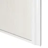Porte de placard coulissante atelier bois nordique profil blanc GoodHome Arius H. 248,5 x L. 91.2 cm + amortisseurs
