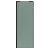 Porte de placard coulissante vert de gris profil noir GoodHome Arius H. 248,5 x L. 92.2 cm + amortisseurs