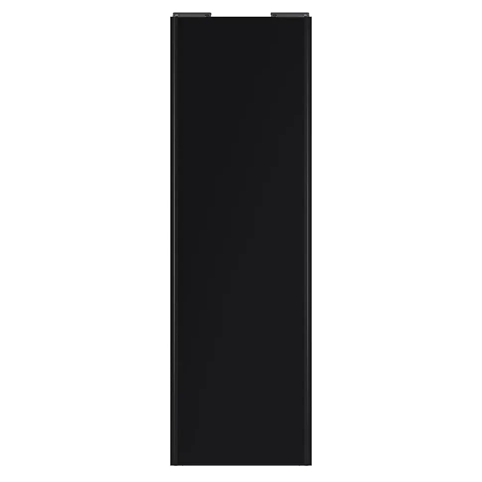Porte de placard coulissante noir mat profil noir GoodHome Arius H. 248,5 x L. 77.2 cm + amortisseurs
