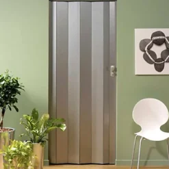 Porte extensible PVC aluminium Spacy 205 x 84 cm