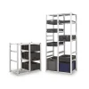 Porte-Bacs Norme Europe kit suivant H. 2000 mm pour bacs 600 x 400 mm