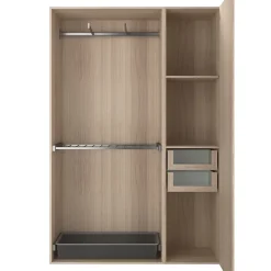 Porte-pantalons coulissant acier gris Atomia L. 96,4 cm x P. 40 cm GoodHome