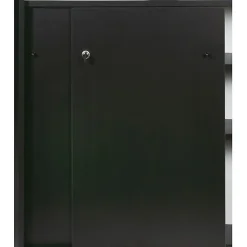 Portes coulissantes SNACK134 SIMMOB noir L49 H76.5 cm