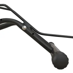 Porte-vélos en acier pour stationnement de vélos porte-vélos au sol portable pour l'intérieur et l'extérieur 59x41x38 cm noir