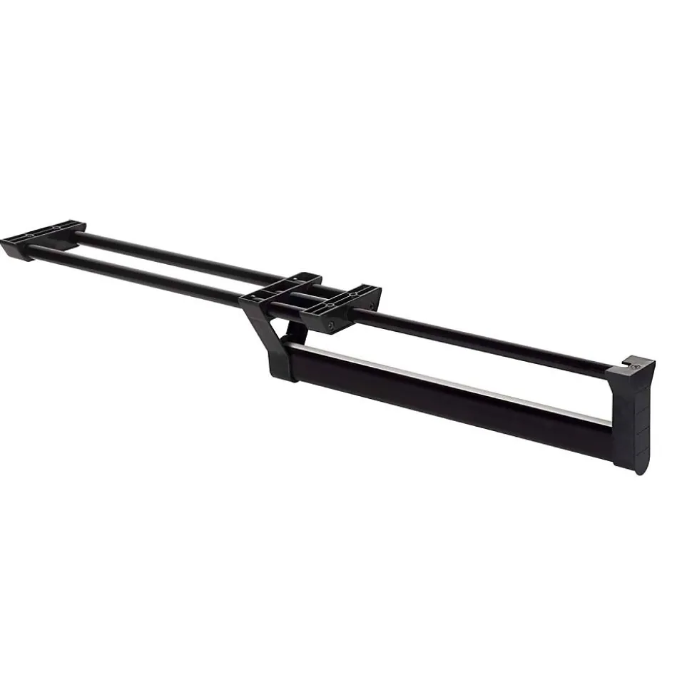 Portevêtements noir extractible pour armoire