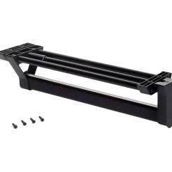 Portevêtements noir extractible pour armoire