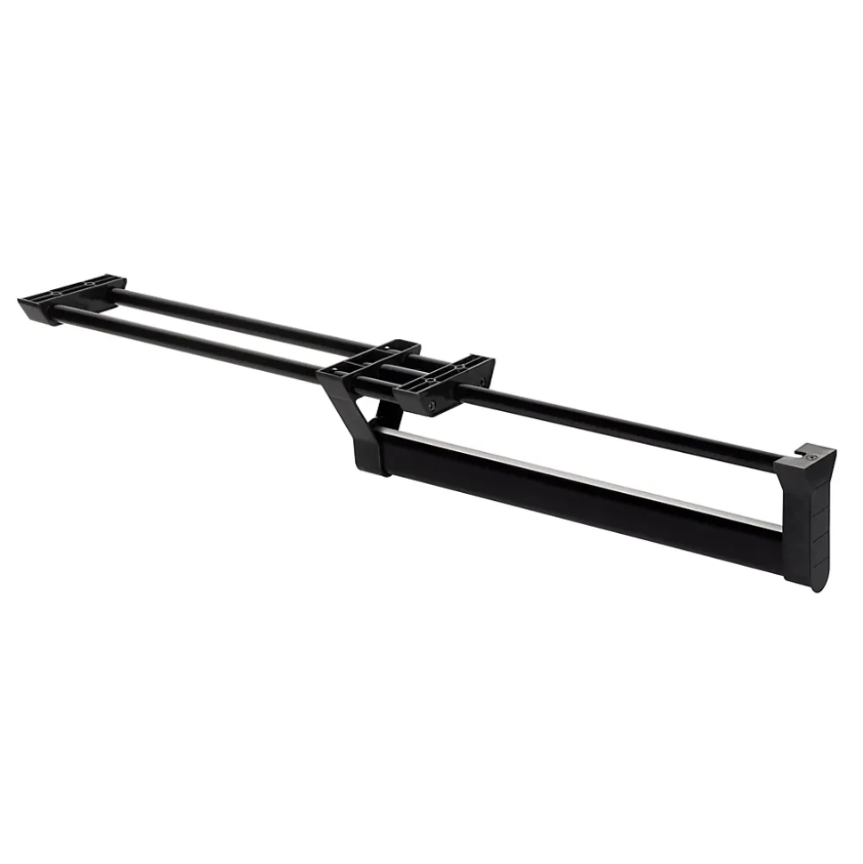 Portevêtements noir extractible pour armoire