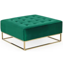 Pouf Carré en Velours