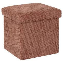 Pouf Mix'n Modul pliable 31x31cm terracotta - Terracotta- 5five