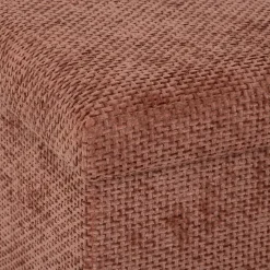 Pouf Mix'n Modul pliable 31x31cm terracotta - Terracotta- 5five