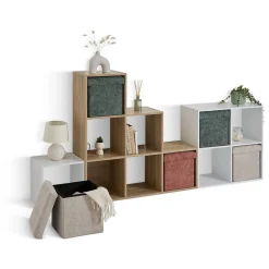 Pouf Mix'n Modul 31x31cm beige - Beige- 5five