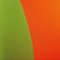 PREZI - Fauteuil Pivotant Orange et Vert pour Enfant