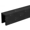 Profil U guidage PVC SAF dimension 12x17mm longueur 1100mm - MANTION - 1106/110