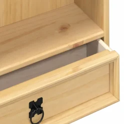 Prolenta Premium - Armoire à CD Corona 52x17,5x103 cm bois de pin massif