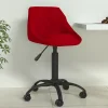 Prolenta Premium - Chaise de salle à manger Rouge bordeaux Velours