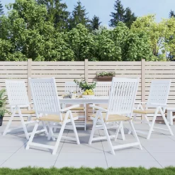 Prolenta Premium - Coussins de chaise jardin lot de 6 beige 50x50x3cm tissu oxford