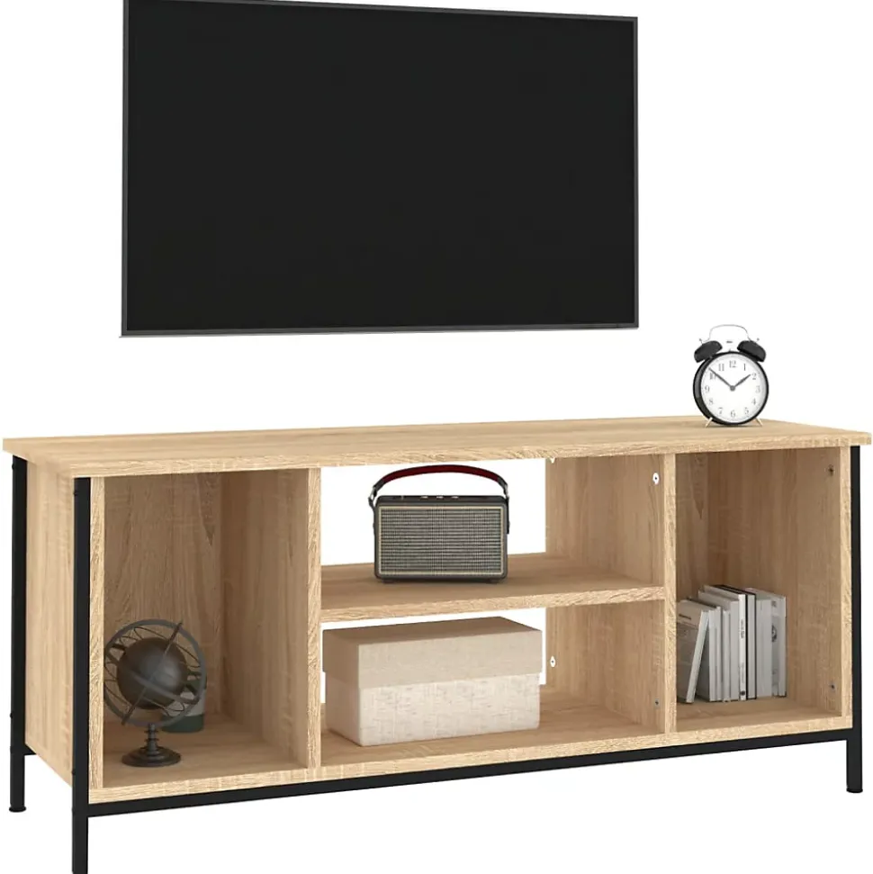 Prolenta Premium - Meuble TV chêne sonoma 102x35x45 cm bois d'ingénierie