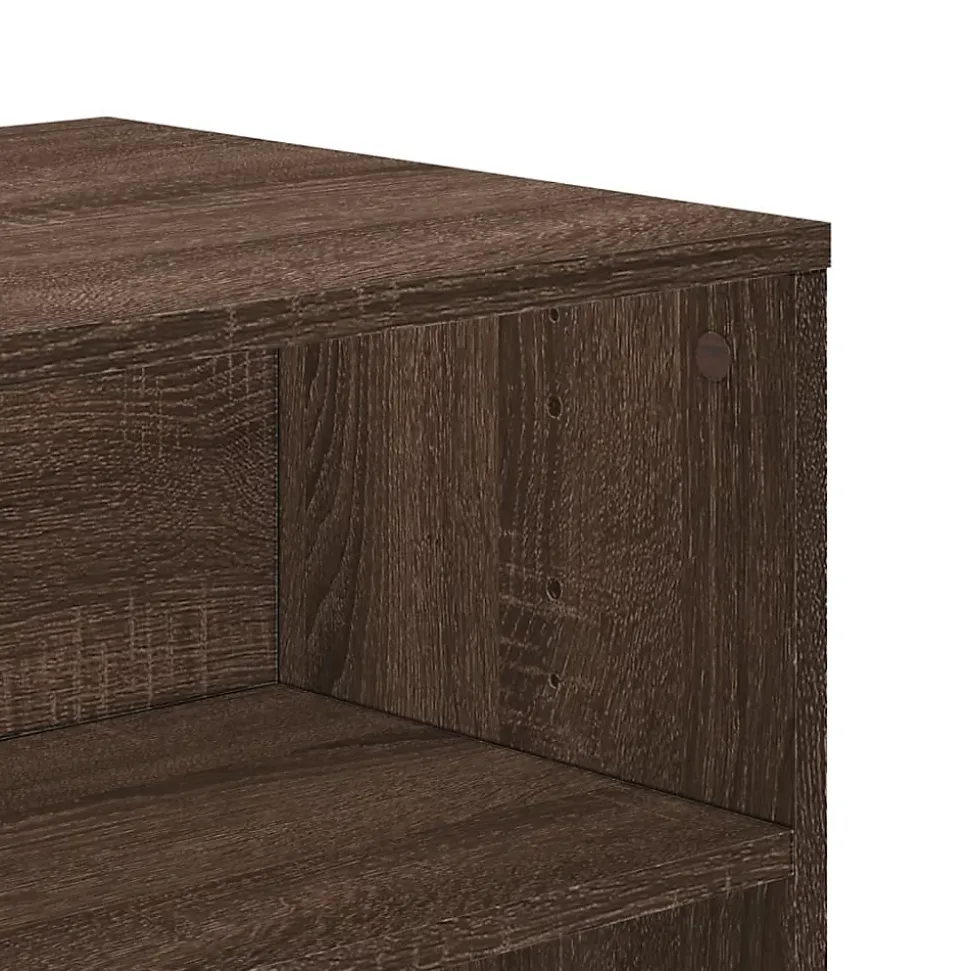 Prolenta Premium - Meuble TV chêne marron 120x40x40 cm bois d'ingénierie