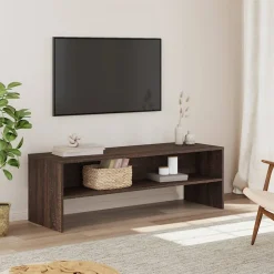 Prolenta Premium - Meuble TV chêne marron 120x40x40 cm bois d'ingénierie