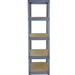 Q-Rax Étagères Rangement Gris- 90cm x 180cm x 50cm
