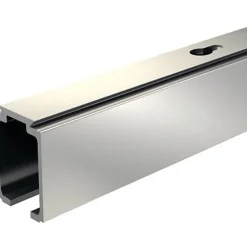 Rail aluminium 3ml anodisé pour coulissant SAF80 - MANTION - 11108/300