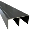Rail haut alu pour placard coulissant - 3000mm - Gris ardoise