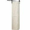 Rail porte pliante - 2M - En applique - Porte pliante - Noir