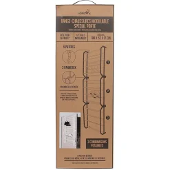 Range chaussures modulable spécial porte 36 paires