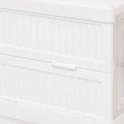 Range-chaussures Fold'n Box 6 paires blanc - Blanc- 5five