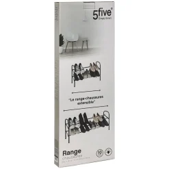 Range-chaussures métal x10 extensible - 5Five